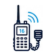 VHF handheld radio